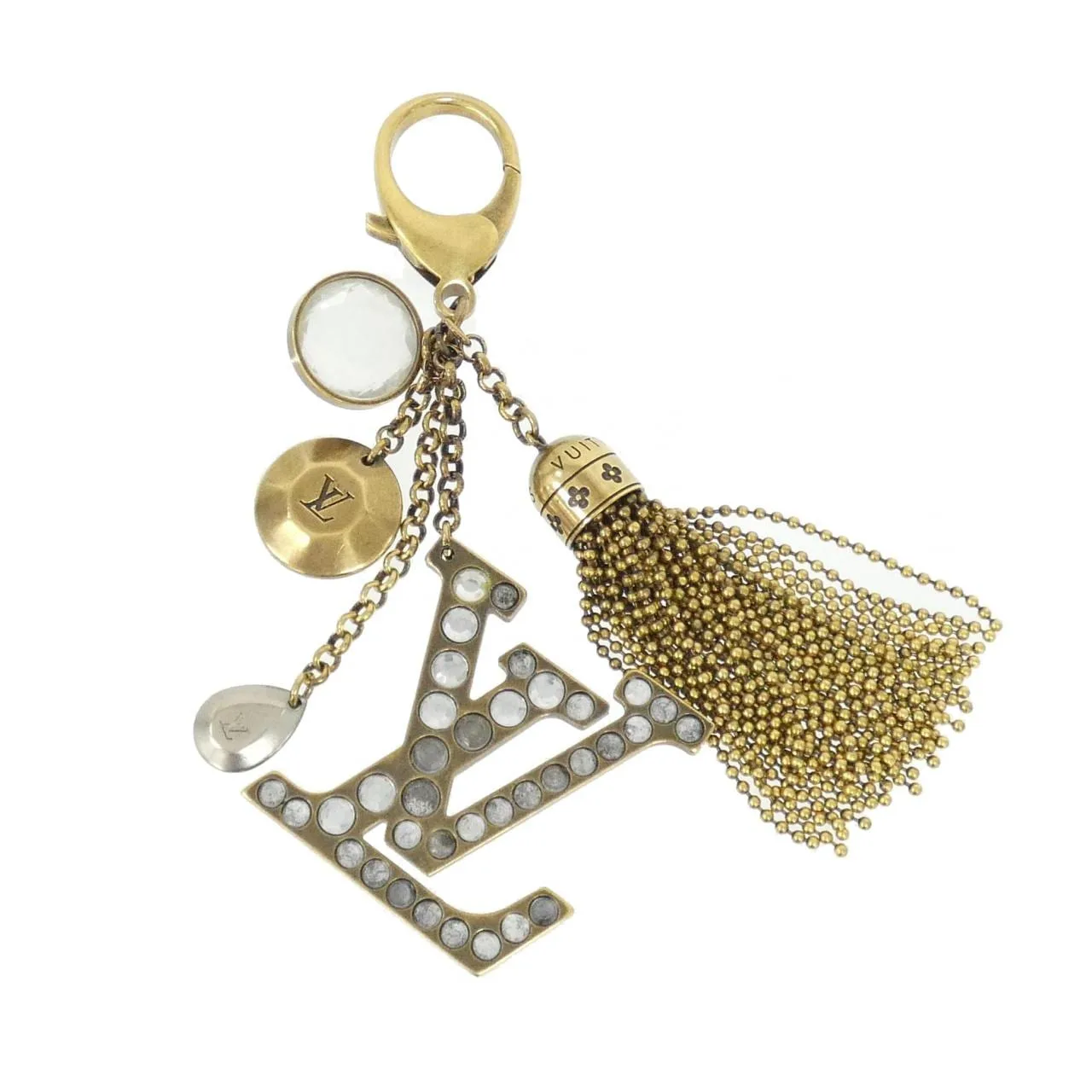 LOUIS VUITTON M65724 Key Case Gold