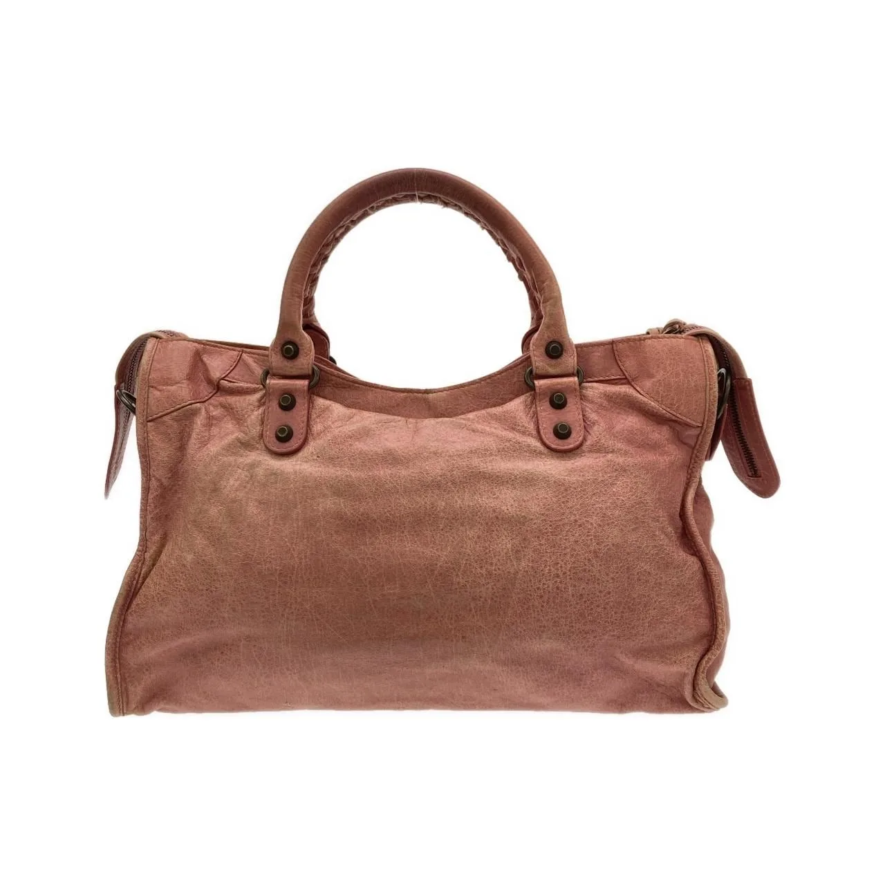 BALENCIAGA Le City 115748 D94JT Handbag Lambskin Black Lambskin - Thumbnail 2