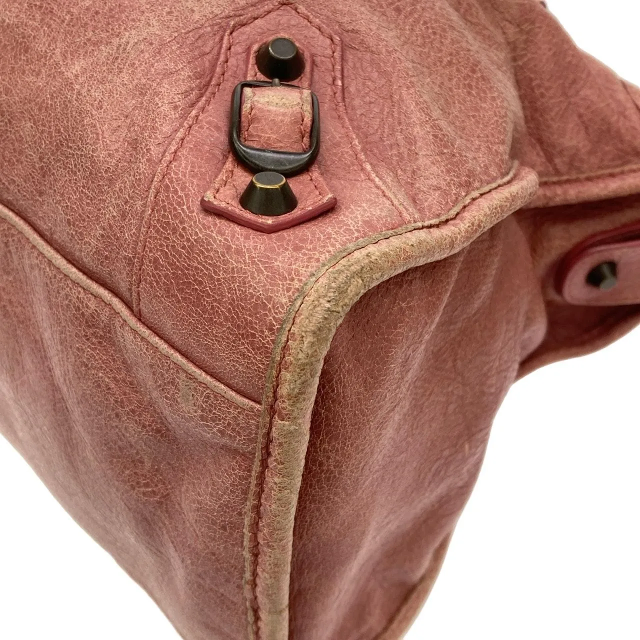 BALENCIAGA Le City 115748 D94JT Handbag Lambskin Black Lambskin - Thumbnail 3