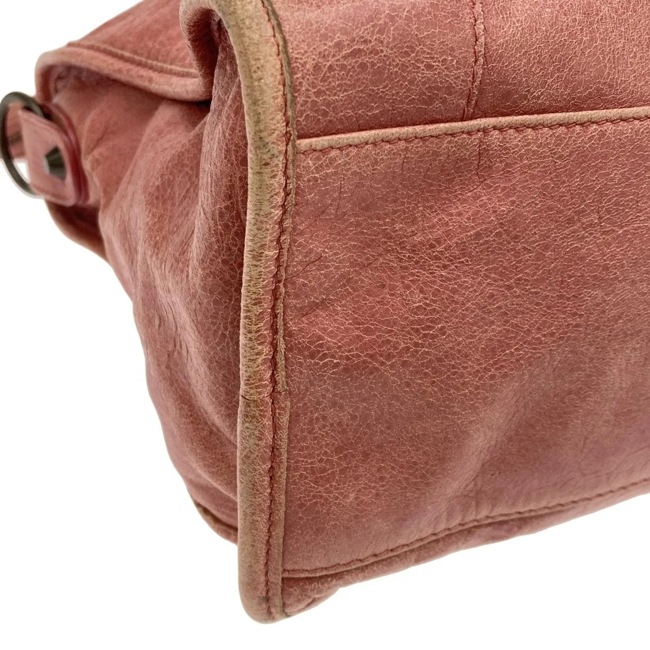 BALENCIAGA Le City 115748 D94JT Handbag Lambskin Black Lambskin - Thumbnail 4