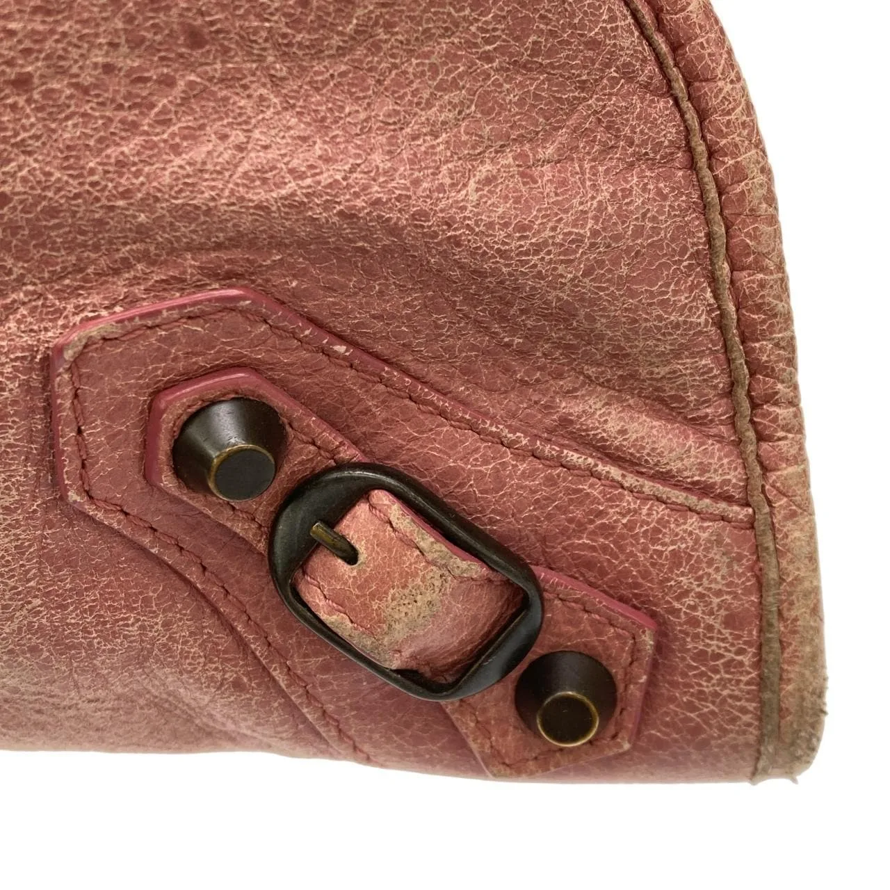 BALENCIAGA Le City 115748 D94JT Handbag Lambskin Black Lambskin - Thumbnail 5