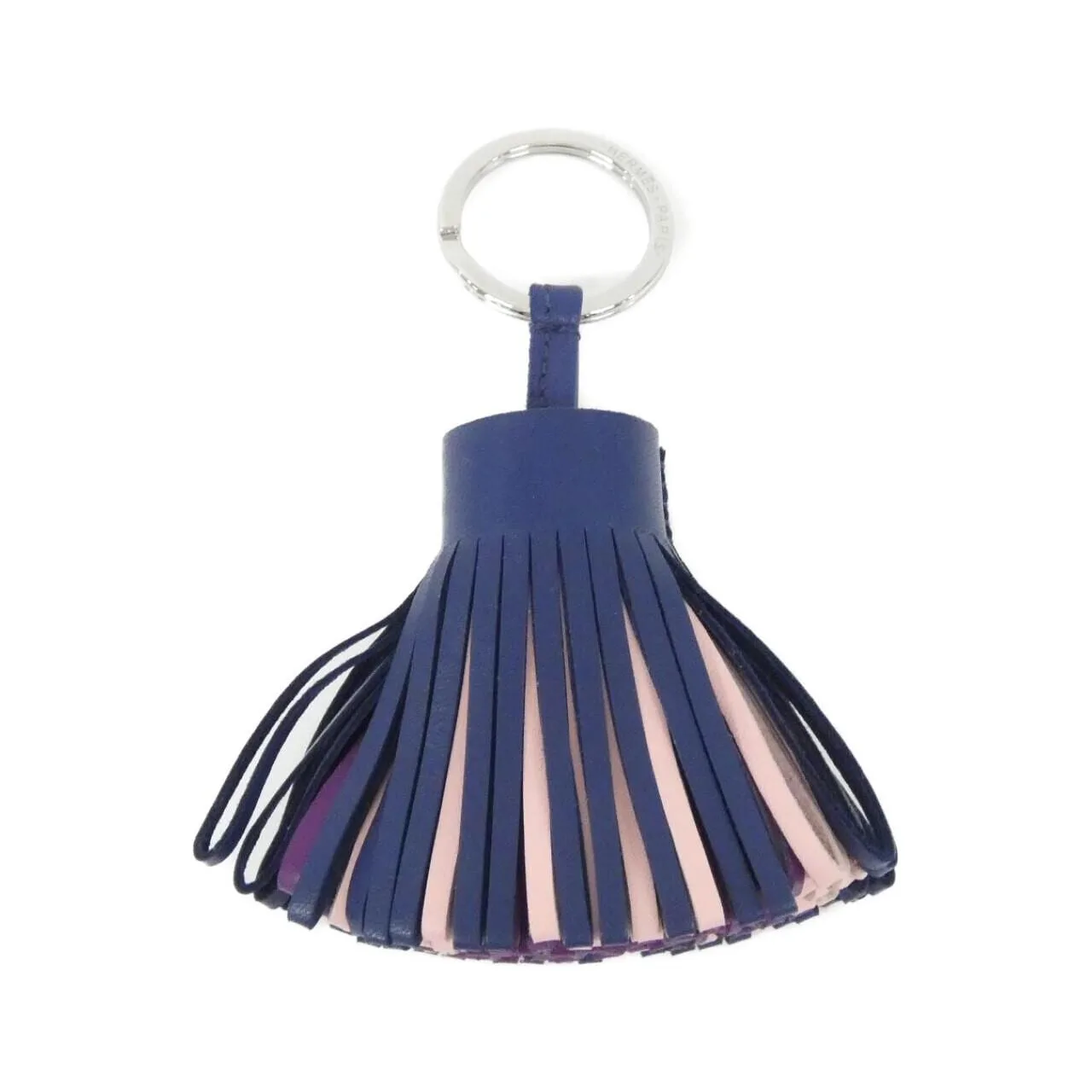 HERMES 079018CJ Key Case Blue