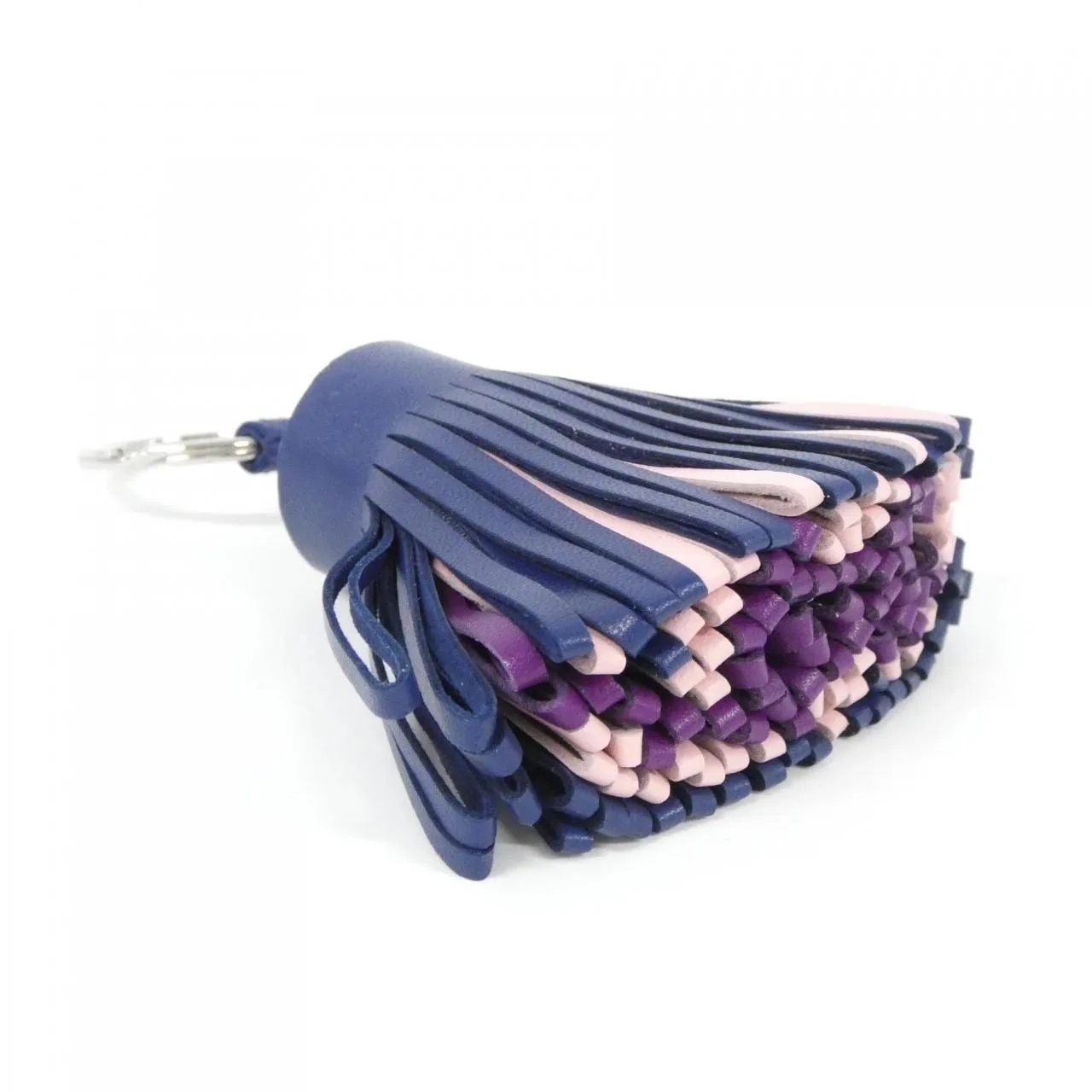 HERMES 079018CJ Key Case 藍色 中古品A - 縮圖 2