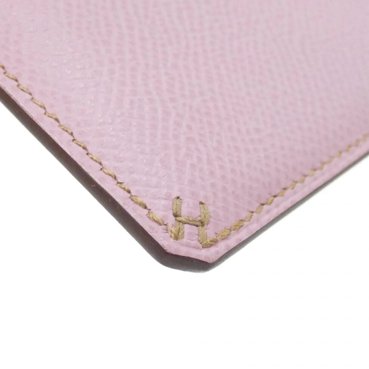 HERMES 083602CA Card Case Epsom 黑色 Epsom 皮 中古品A - 縮圖 2