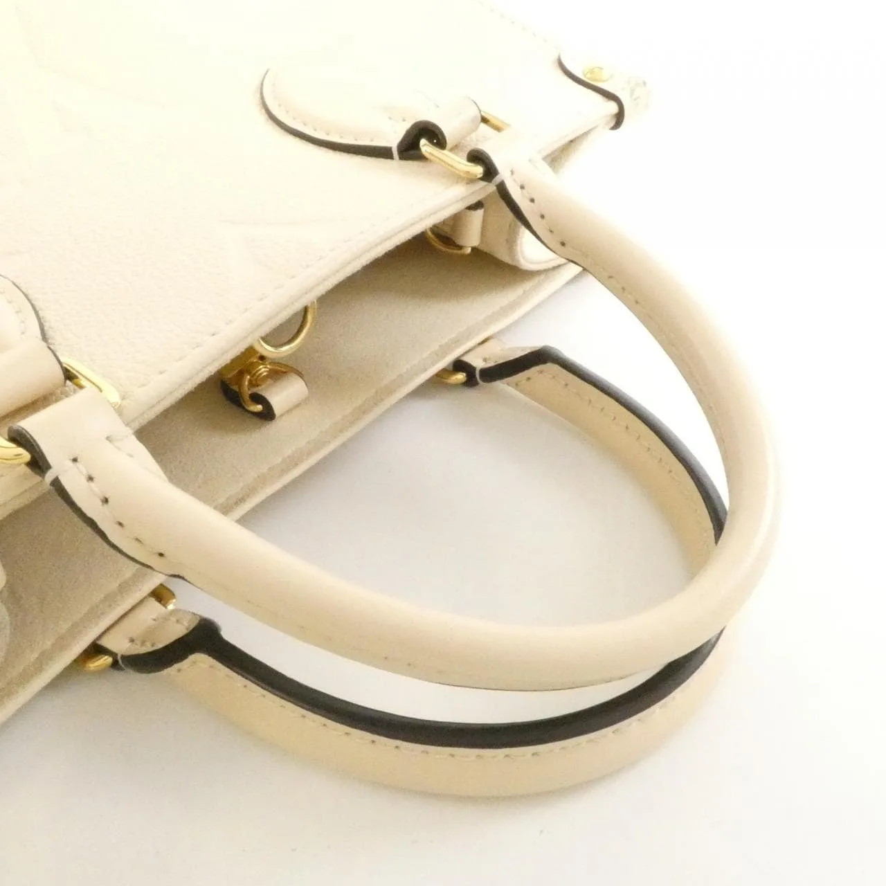 LOUIS VUITTON OnTheGo M46569 Handbag Monogram Black Monogram Rank B - Thumbnail 6