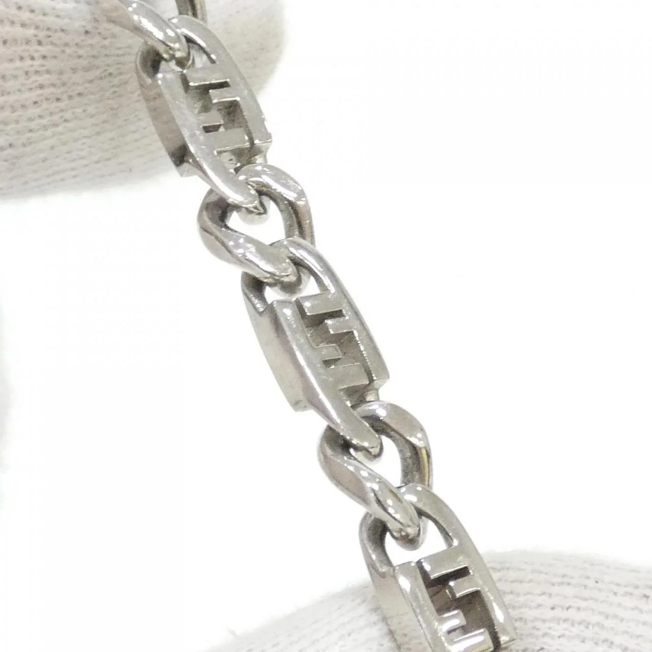 FENDI 7AJ556_B08 Accessories 銀色 中古品A - 縮圖 2