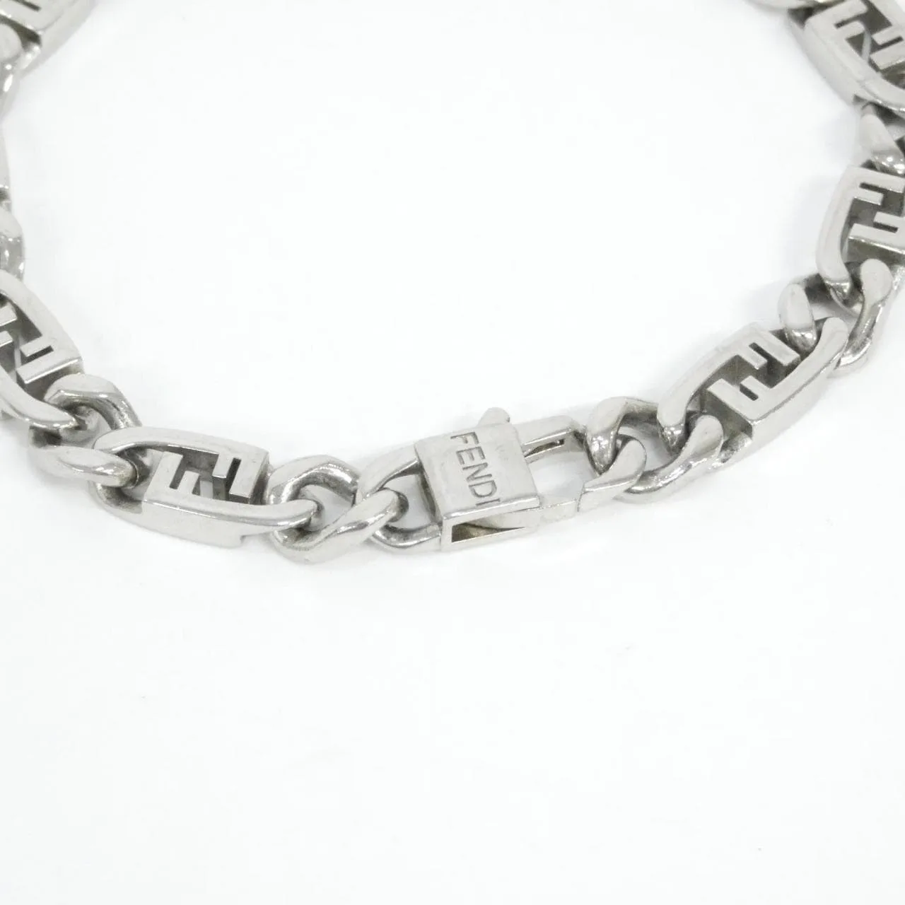 FENDI 7AJ556_B08 Accessories 銀色 中古品A - 縮圖 3