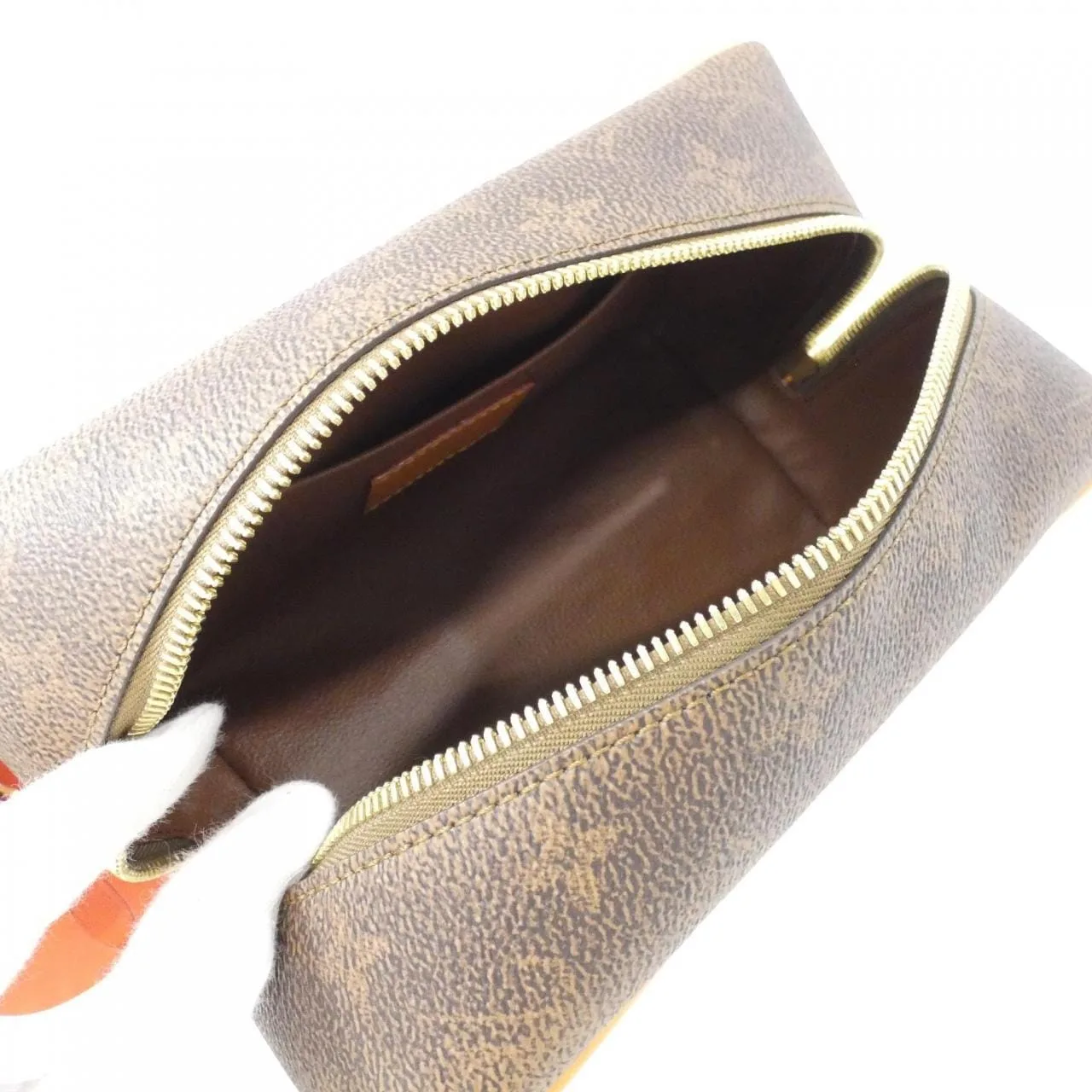 LOUIS VUITTON M11765 Pouch Monogram 黑色 Monogram 中古品A - 縮圖 5