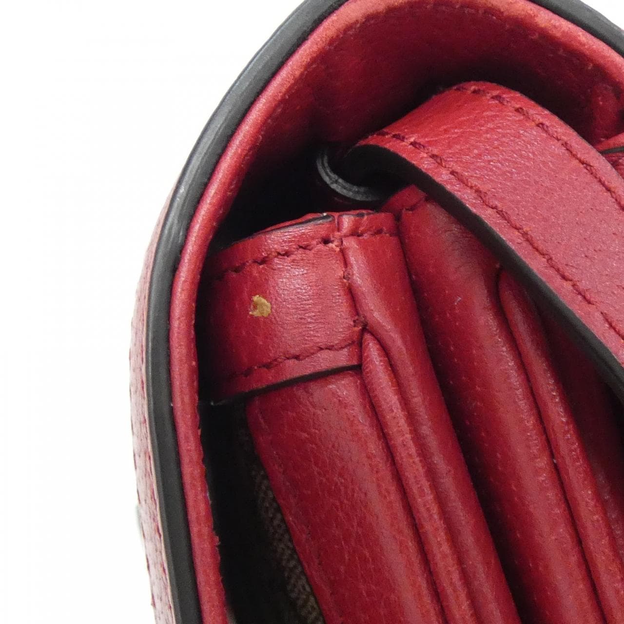 GUCCI 524356 9I6BT Shoulder Canvas 黑色 帆布 中古品A - 縮圖 4