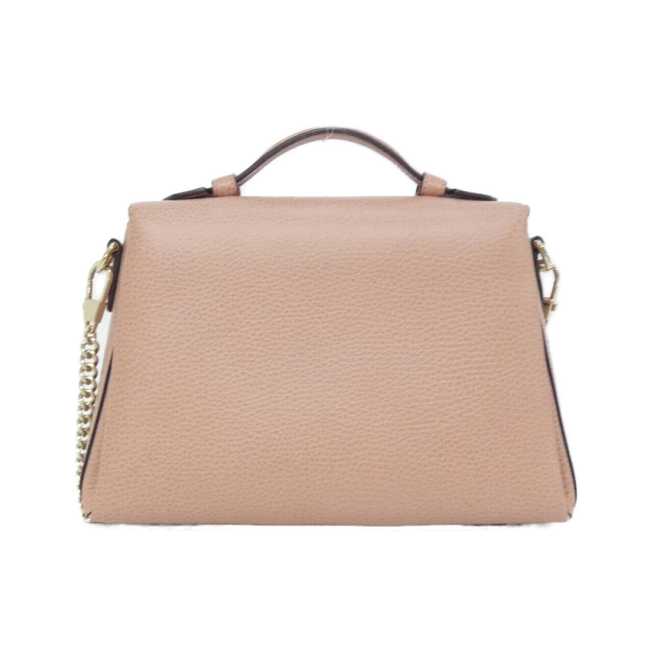 GUCCI 510302 CAO0G Handbag Leather 黑色 皮革 中古品A - 縮圖 2