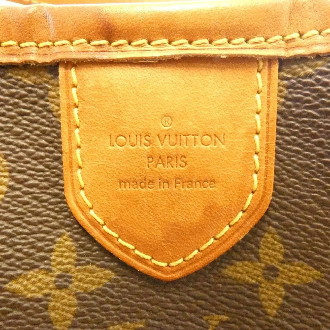 LOUIS VUITTON M40352 Shoulder Monogram 黑色 Monogram 中古品B - 縮圖 4