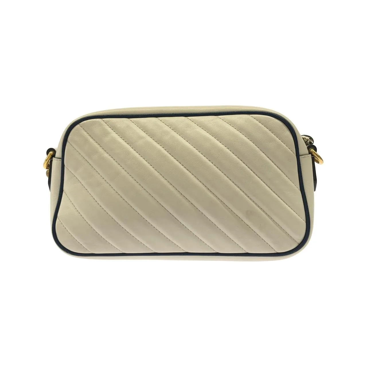 GUCCI Marmont 447632 0OLFX Shoulder Leather Black Leather - Thumbnail 2