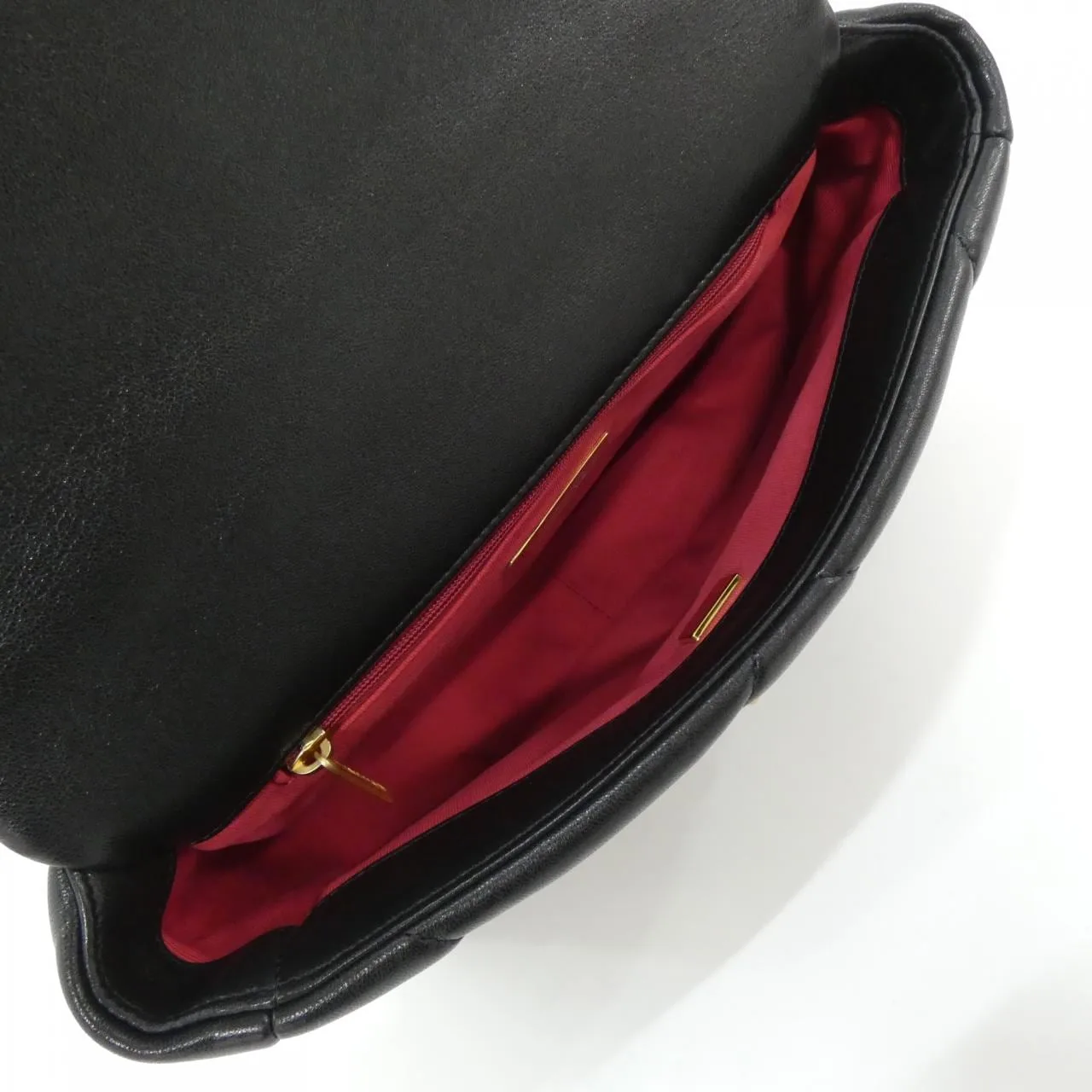 CHANEL Chanel 19 AS1160 Shoulder Lambskin Black Lambskin Rank A - Thumbnail 6