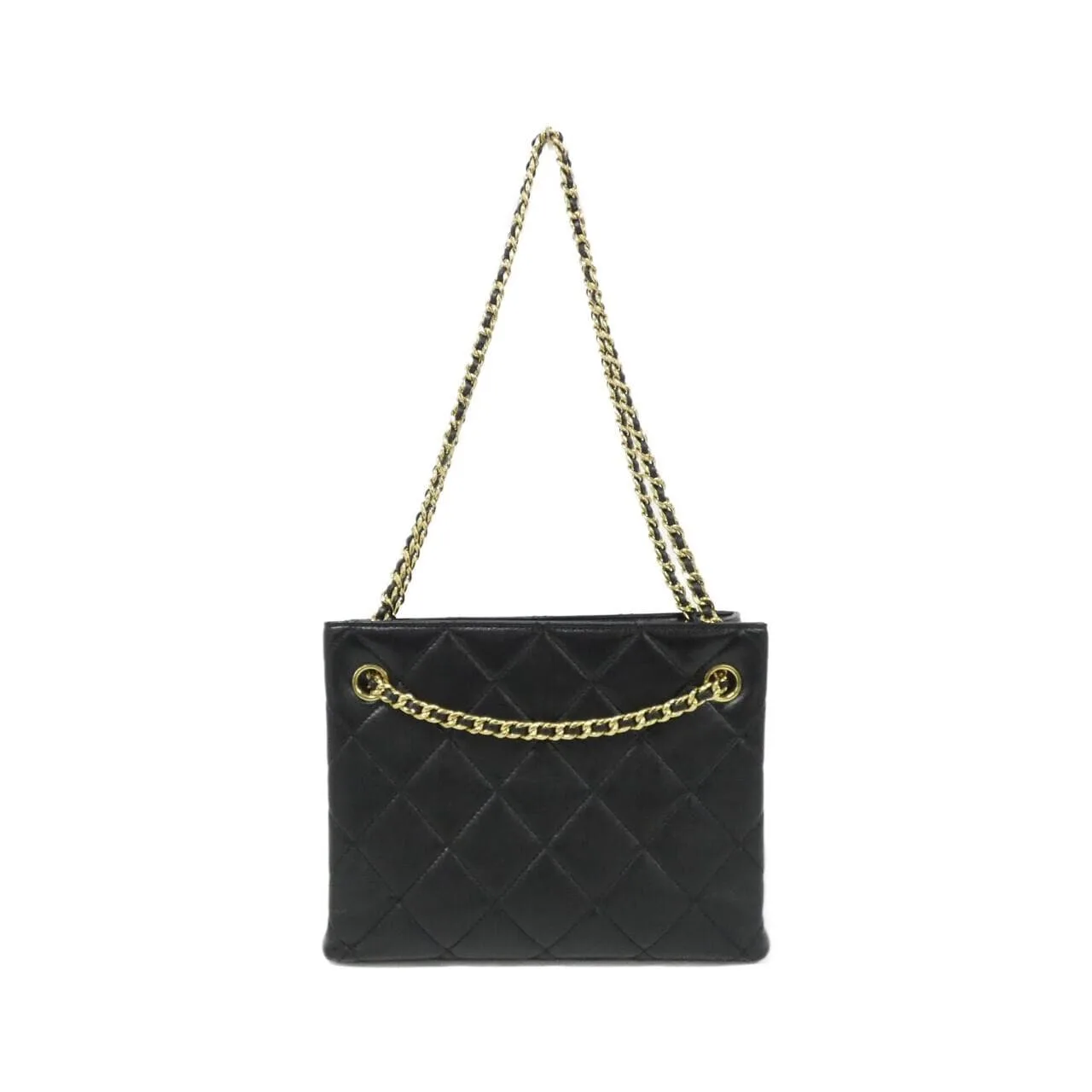 CHANEL AS5724 Handbag Lambskin 黑色 羊皮 中古品A - 縮圖 2