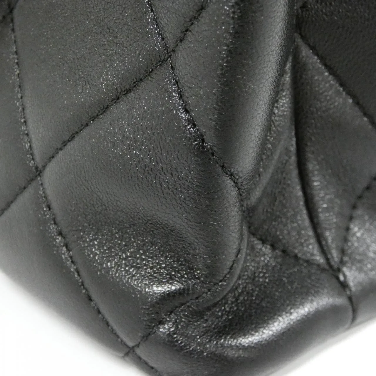 CHANEL AS5724 Handbag Lambskin 黑色 羊皮 中古品A - 縮圖 7