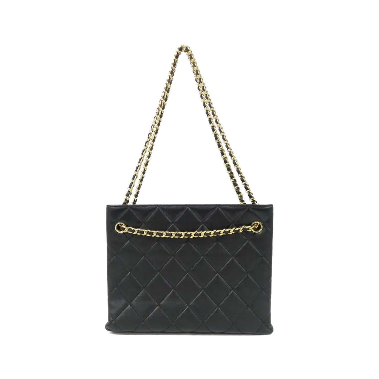 CHANEL AS5743 Handbag Lambskin 黑色 羊皮 中古品A - 縮圖 2
