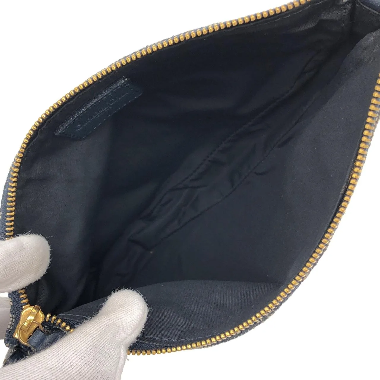 DIOR Lady D-Lite SLO44012 Bag Canvas 藍色 帆布 中古品A - 縮圖 8