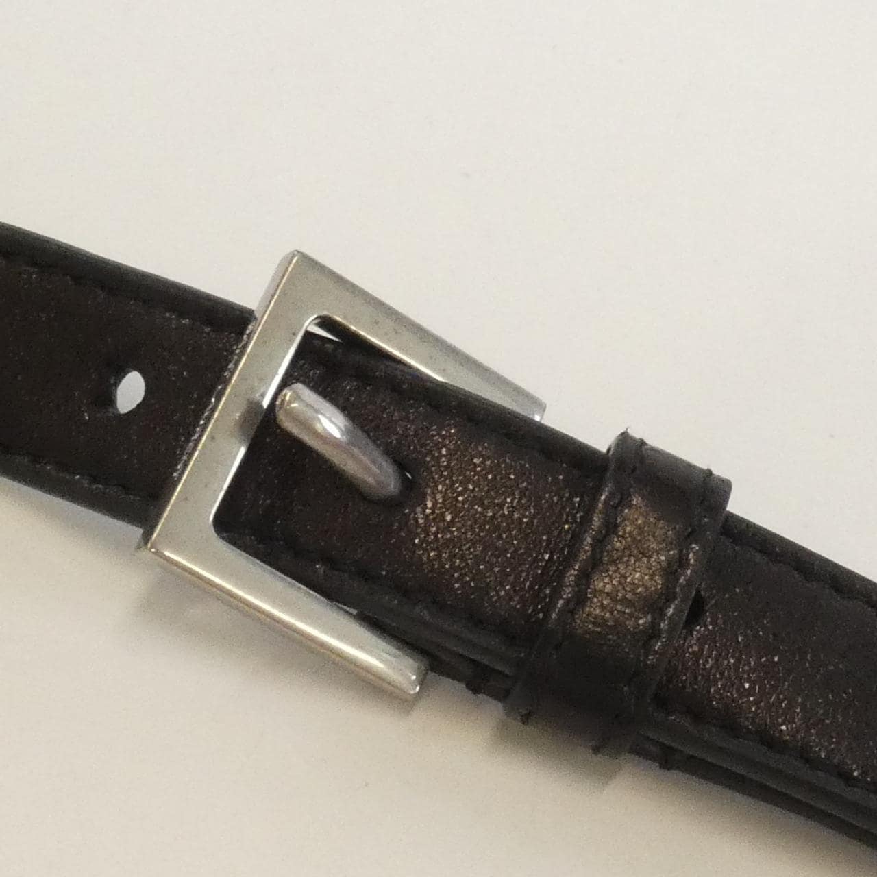 SAINT LAURENT 710298 1EL06 Shoulder Bag Lambskin 黑色 羊皮 中古品A - 縮圖 8