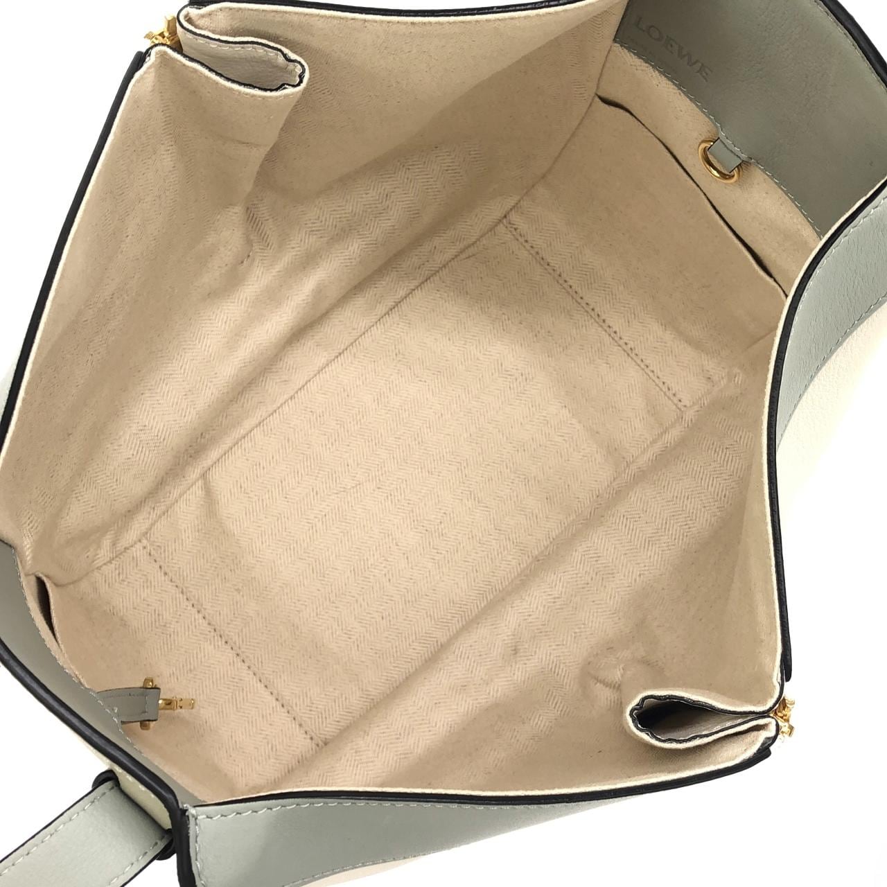 LOEWE Hammock 326 30KS35 Shoulder Bag 黑色 - 縮圖 8