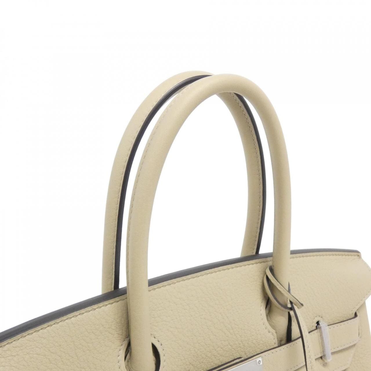 HERMES 030520CK Handbag Togo Black Togo Leather - Thumbnail 5