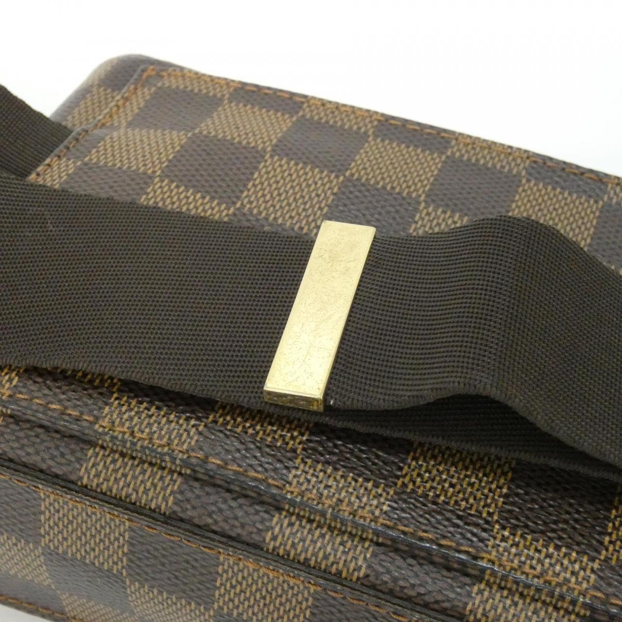 LOUIS VUITTON N51994 Shoulder Bag Damier 黑色 Damier 中古品A - 縮圖 5