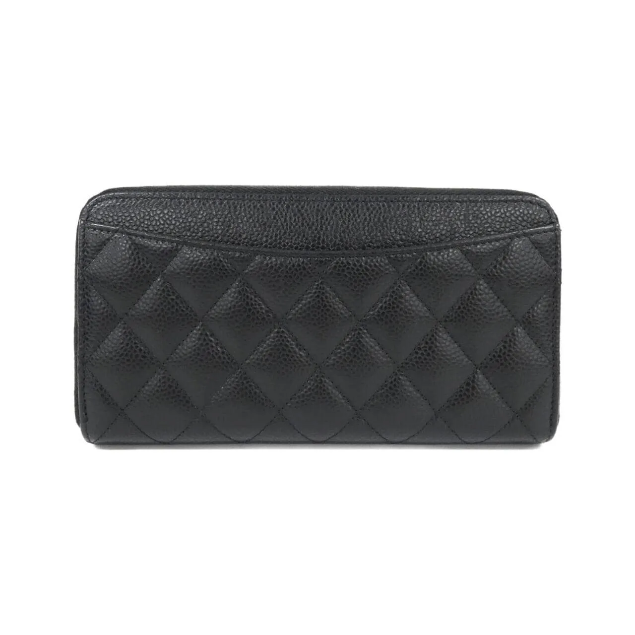 CHANEL Timeless Classic AP0242 Wallet Grained Calfskin Black Grained Calfskin Rank A - Thumbnail 2