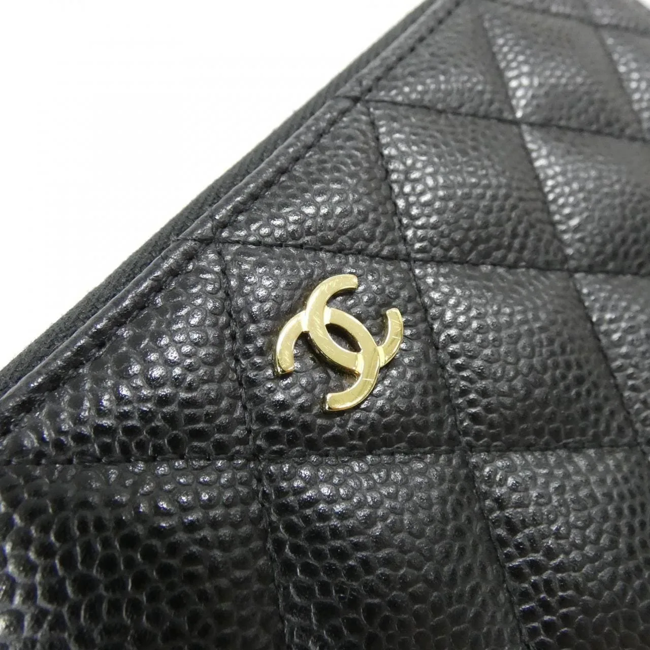 CHANEL Timeless Classic AP0242 Wallet Grained Calfskin Black Grained Calfskin Rank A - Thumbnail 4