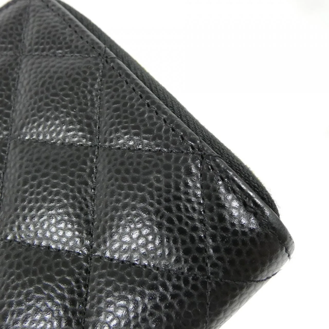 CHANEL Timeless Classic AP0242 Wallet Grained Calfskin Black Grained Calfskin Rank A - Thumbnail 5