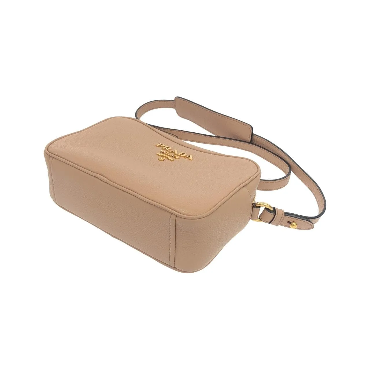 PRADA 1BH103 Shoulder 黑色 中古品A - 縮圖 3