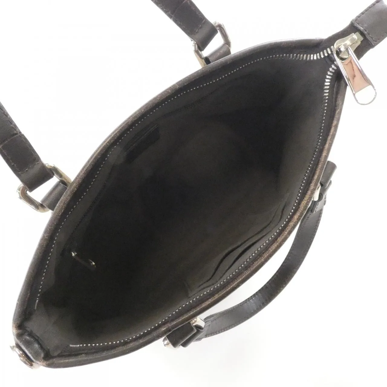 GUCCI 429019 KGDHN Handbag Canvas 黑色 帆布 中古品B - 縮圖 9