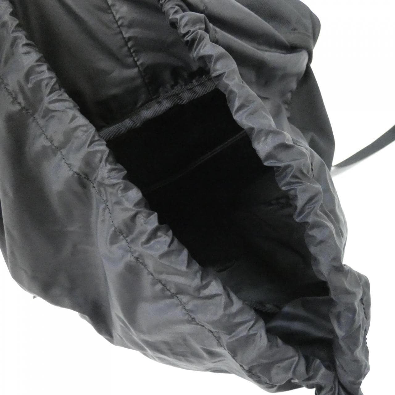 CELINE Triomphe 198462DXE Backpack Nylon Black Nylon - Thumbnail 8