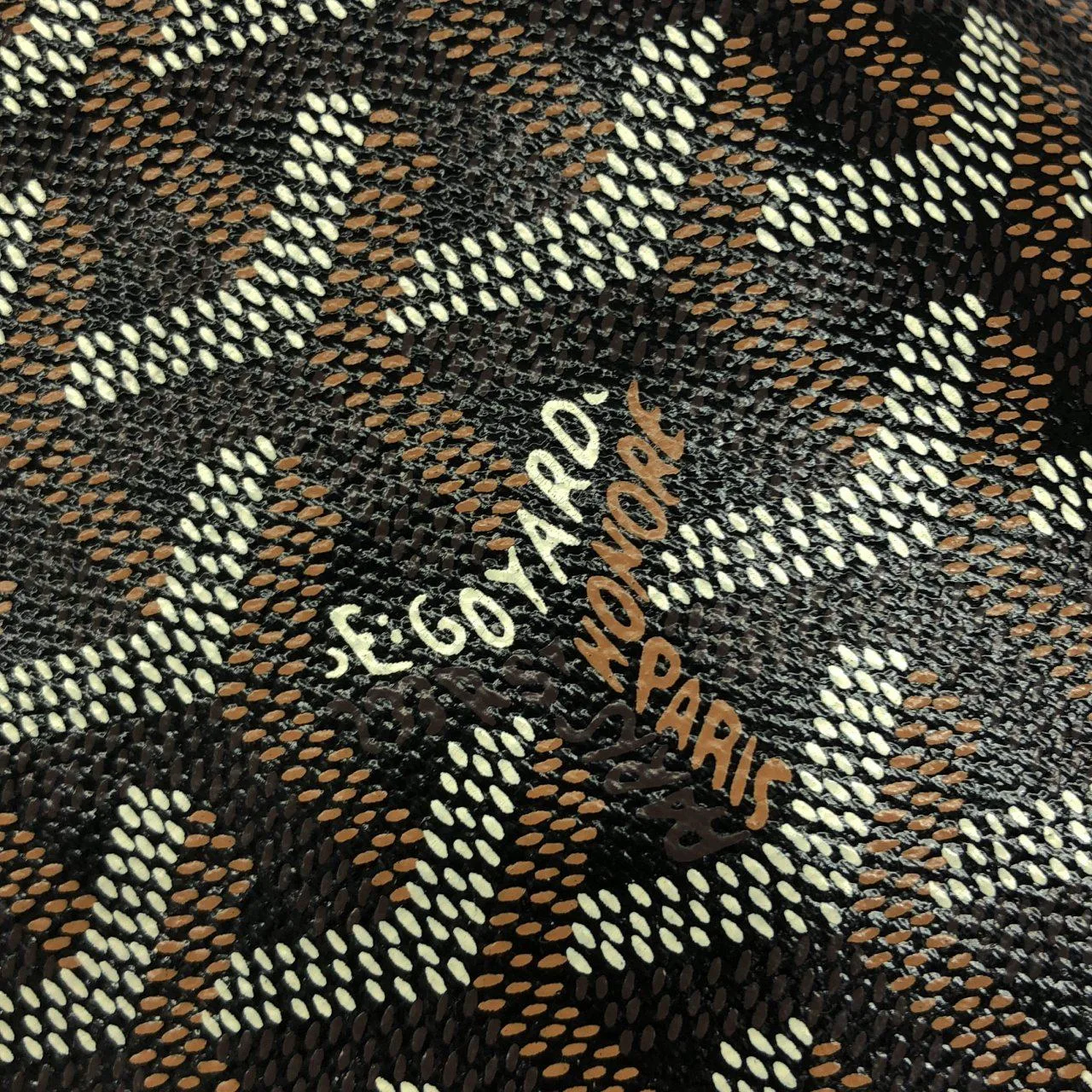 GOYARD Saint Louis AMA LOUIS PM Tote Canvas Black Canvas - Thumbnail 4