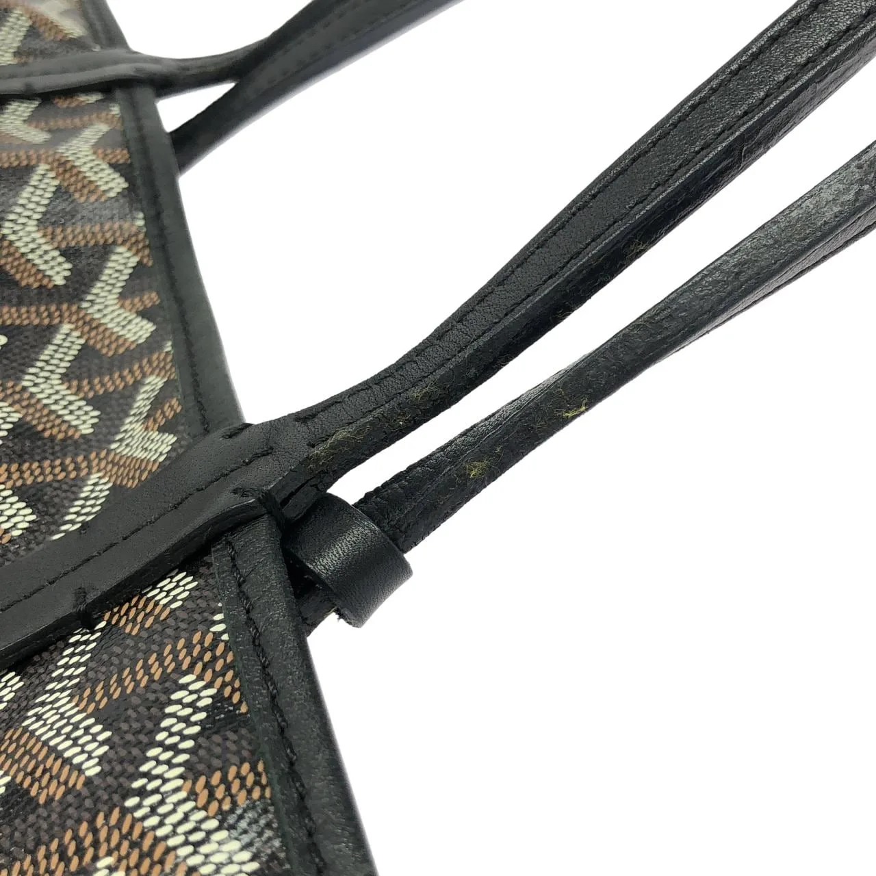 GOYARD Saint Louis AMA LOUIS PM Tote Canvas Black Canvas - Thumbnail 5