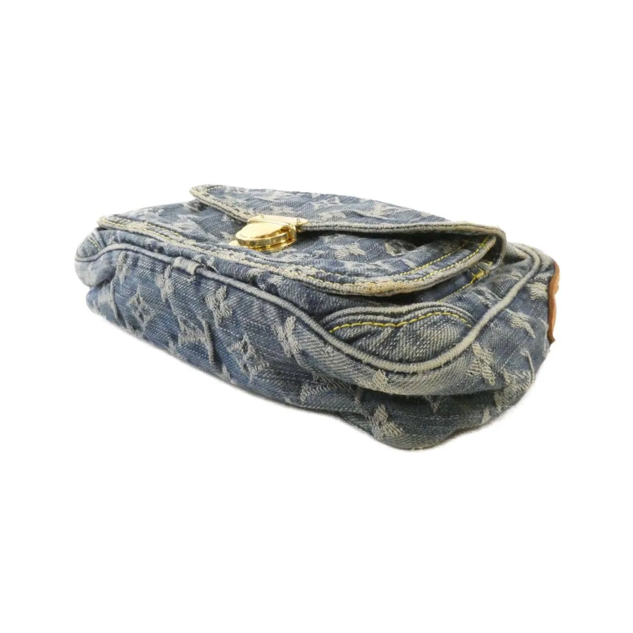 LOUIS VUITTON Bum Bag M95347 Shoulder Monogram 藍色 Monogram 中古品B - 縮圖 3