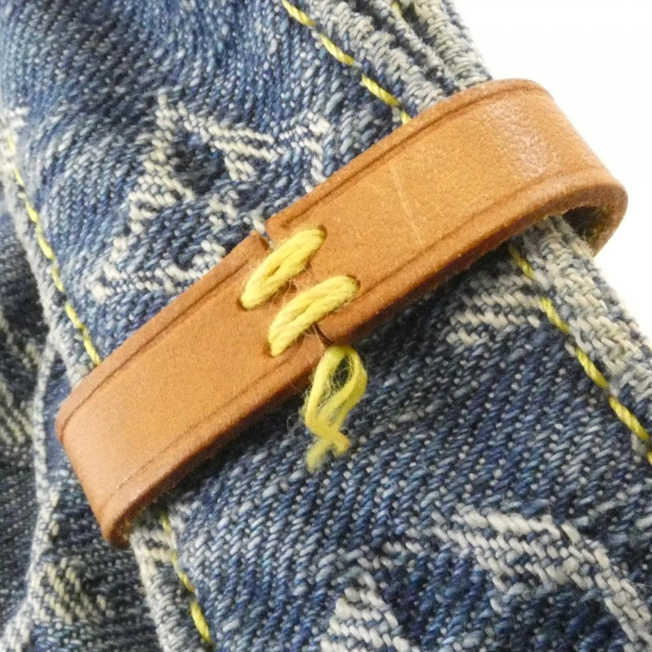 LOUIS VUITTON Bum Bag M95347 Shoulder Monogram 藍色 Monogram 中古品B - 縮圖 7