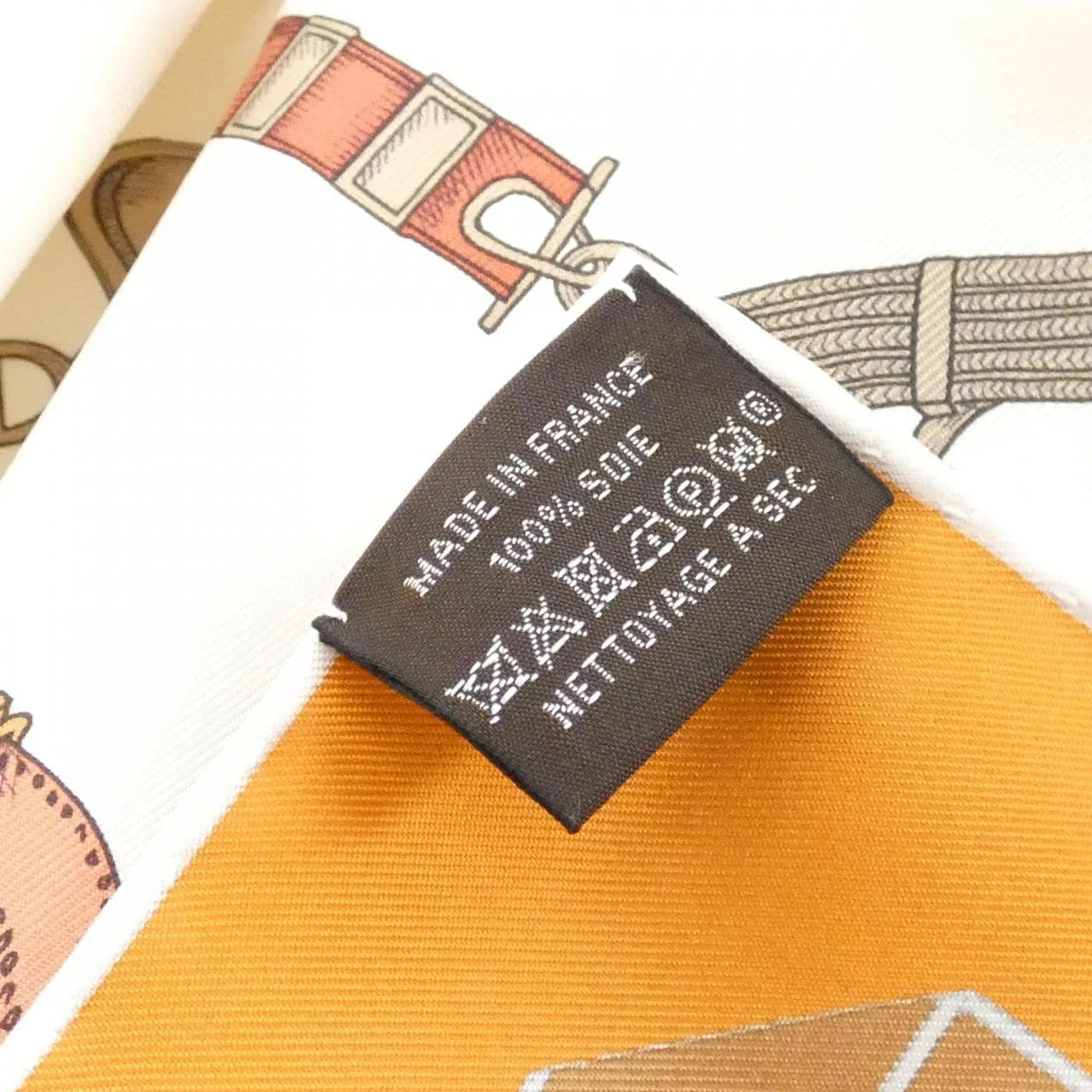 HERMES 004096S Scarf Black Rank A - Thumbnail 5