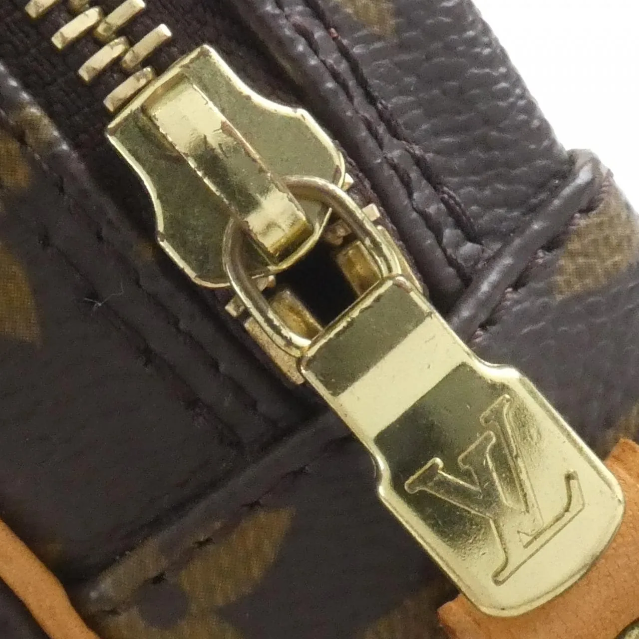 LOUIS VUITTON M45266 Shoulder Monogram 黑色 Monogram 中古品B - 縮圖 6