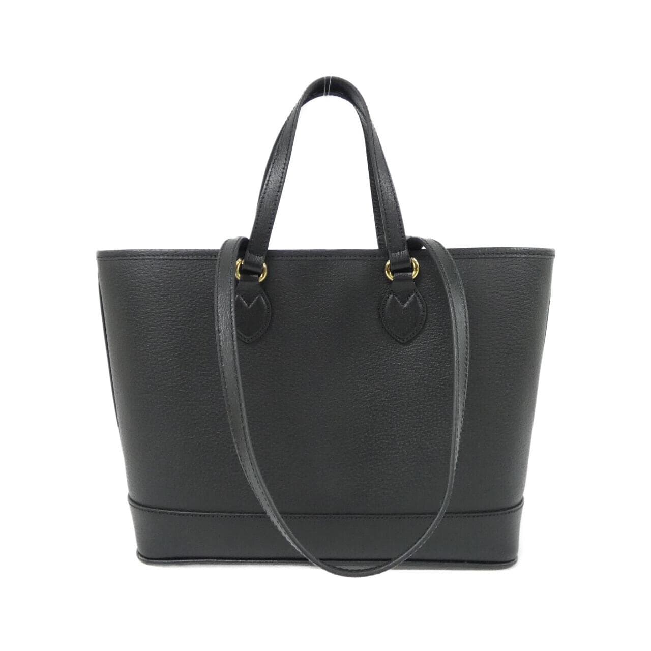 GUCCI 765043 DJ20G Handbag Leather 黑色 皮革 中古品A - 縮圖 2