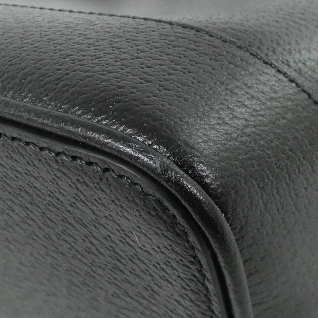 GUCCI 765043 DJ20G Handbag Leather 黑色 皮革 中古品A - 縮圖 3