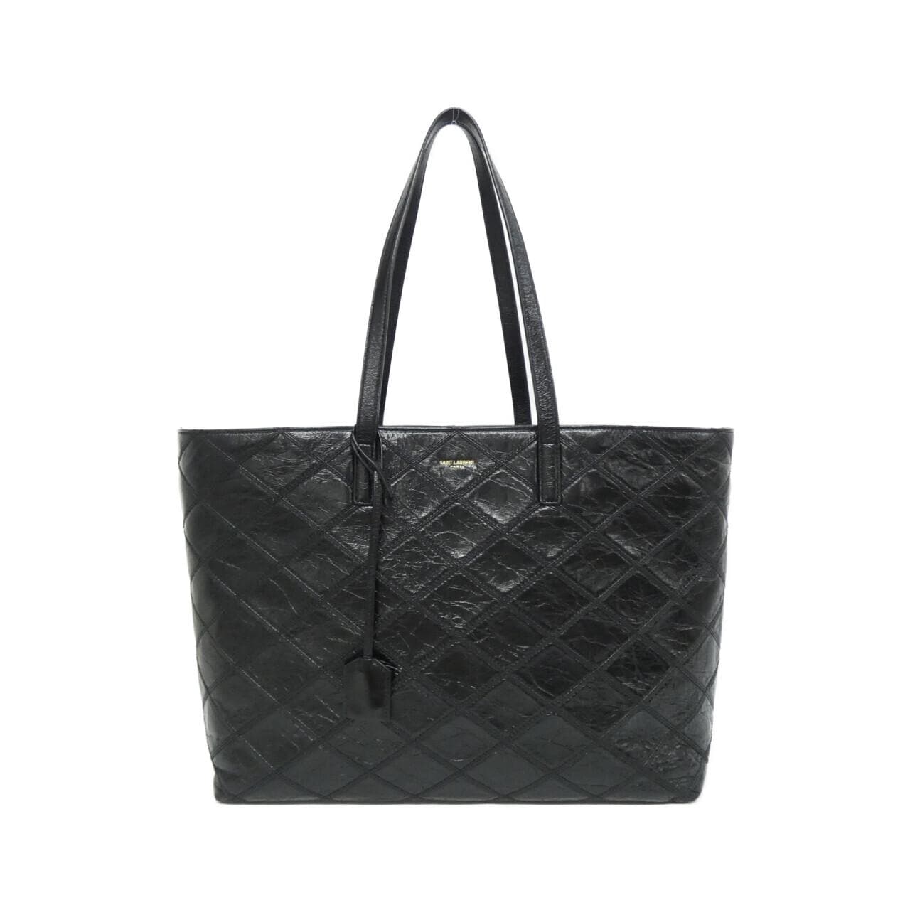 SAINT LAURENT 607095 0ENA7 Handbag Leather Black