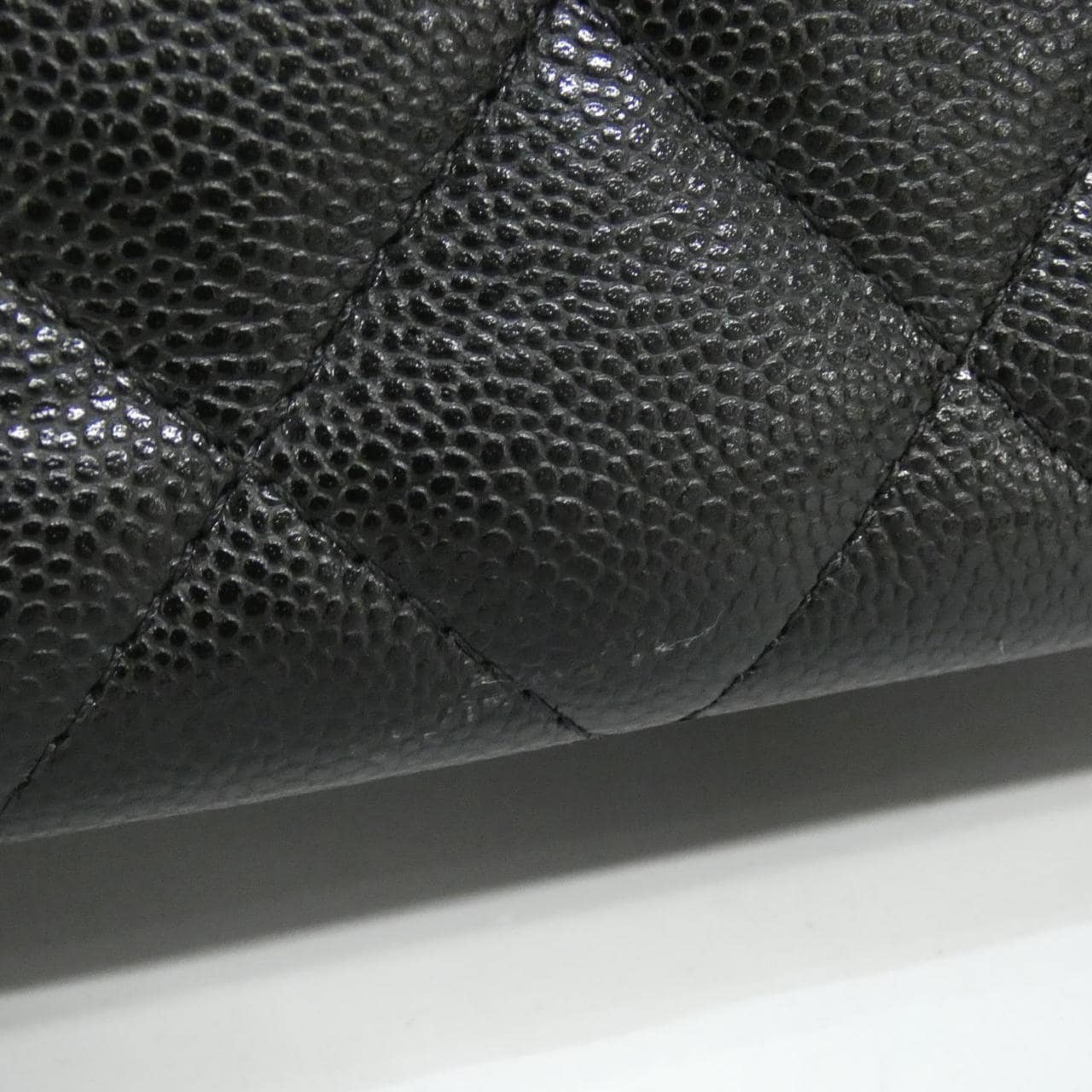 CHANEL 91046 Bag Grained Calfskin Black Grained Calfskin - Thumbnail 5