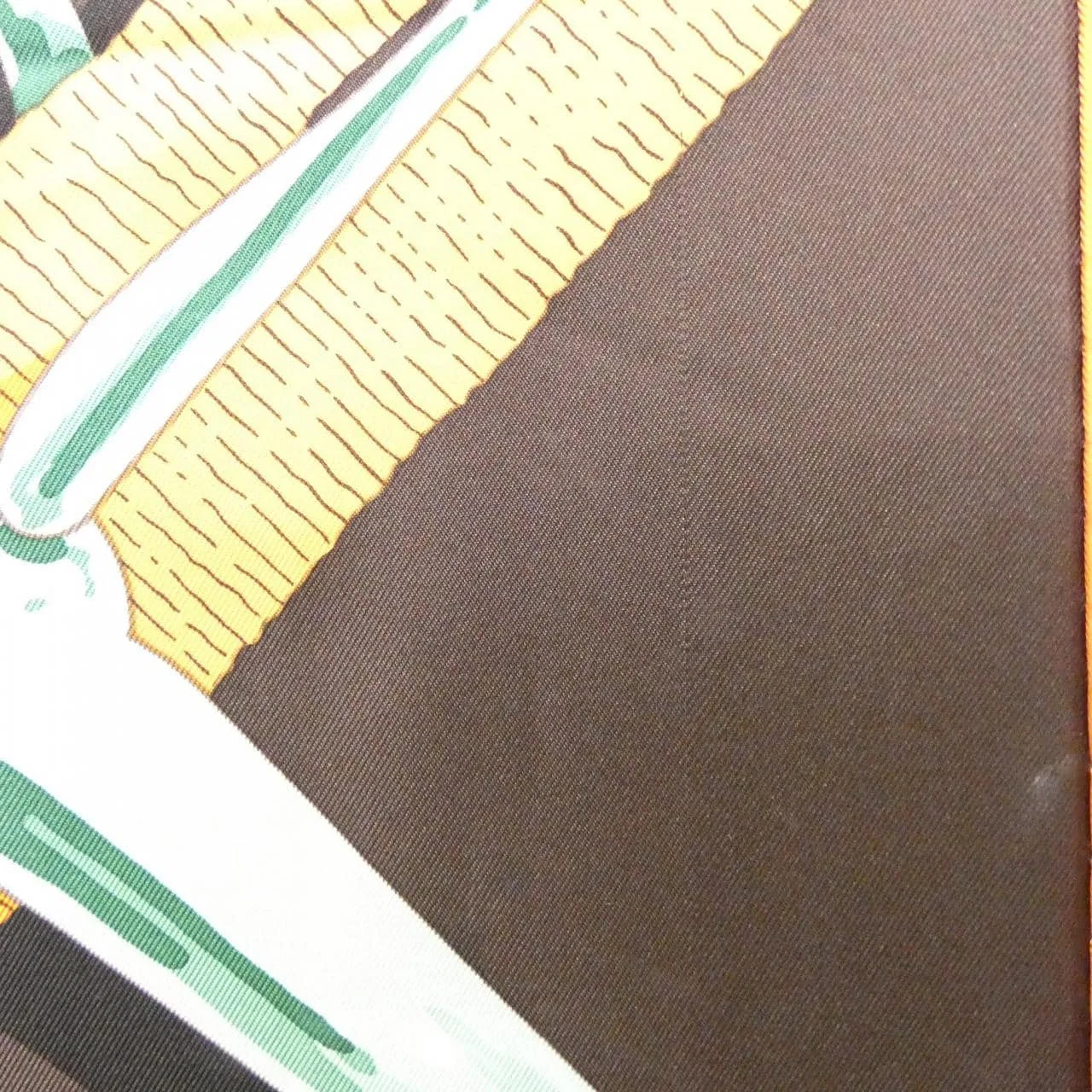 HERMES Scarf Black Rank A - Thumbnail 4