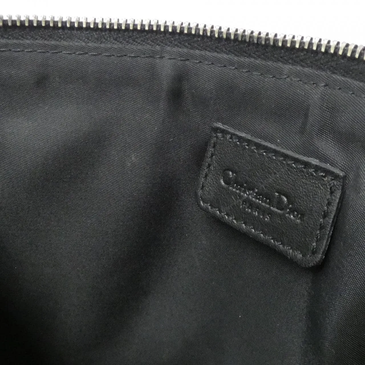 DIOR Lady D-Lite SLO44012 Shoulder Canvas 黑色 帆布 中古品A - 縮圖 10