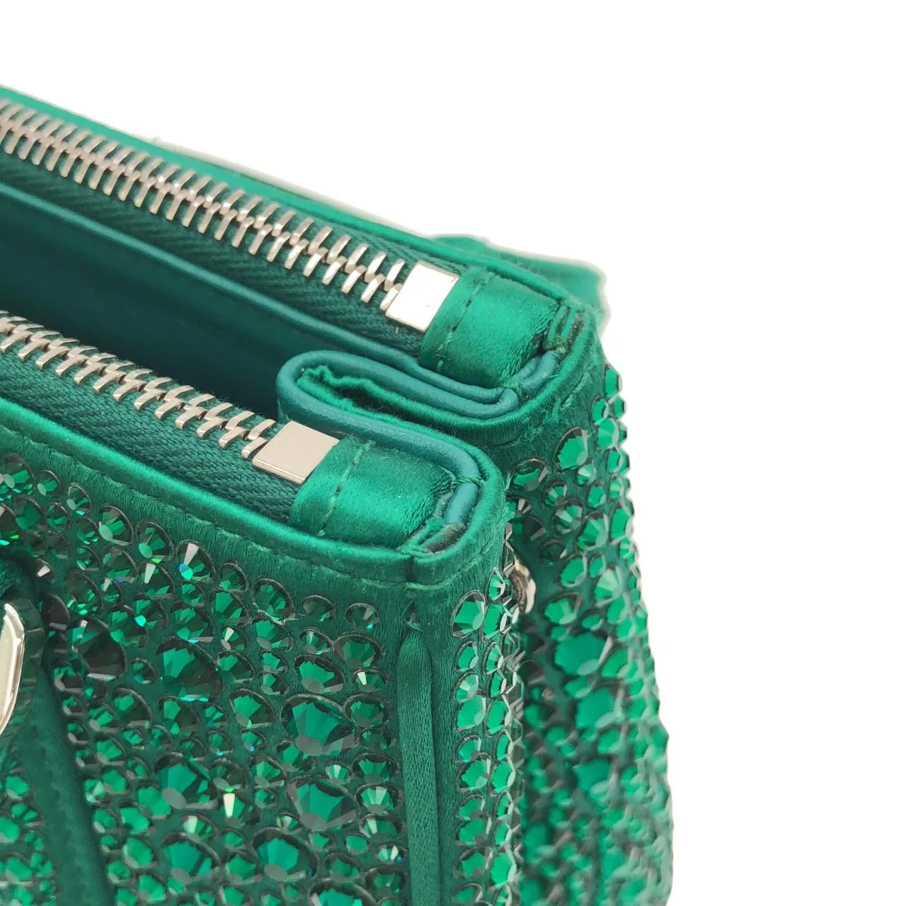 PRADA 1BA906 Handbag 黑色 中古品A - 縮圖 4