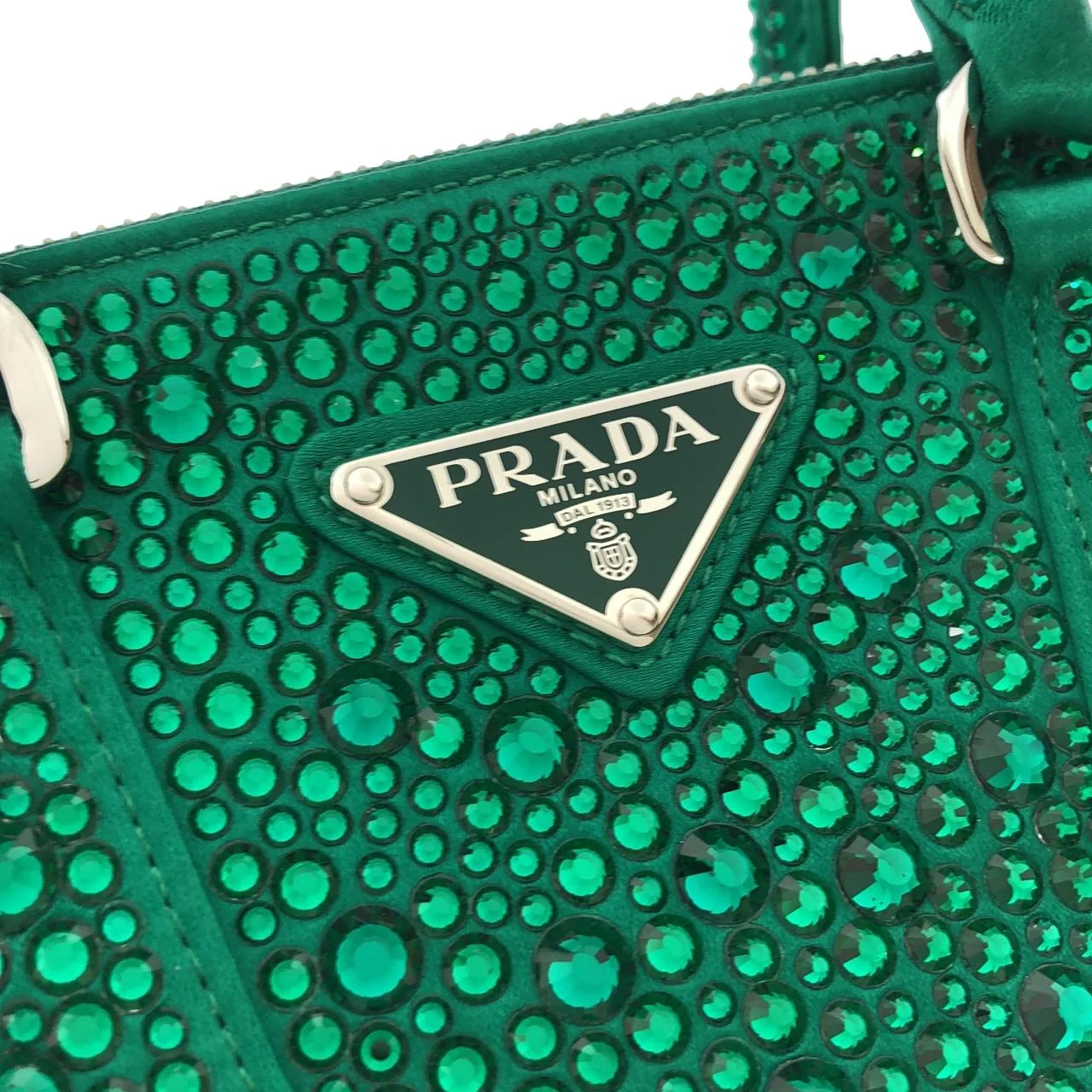 PRADA 1BA906 Handbag 黑色 中古品A - 縮圖 5