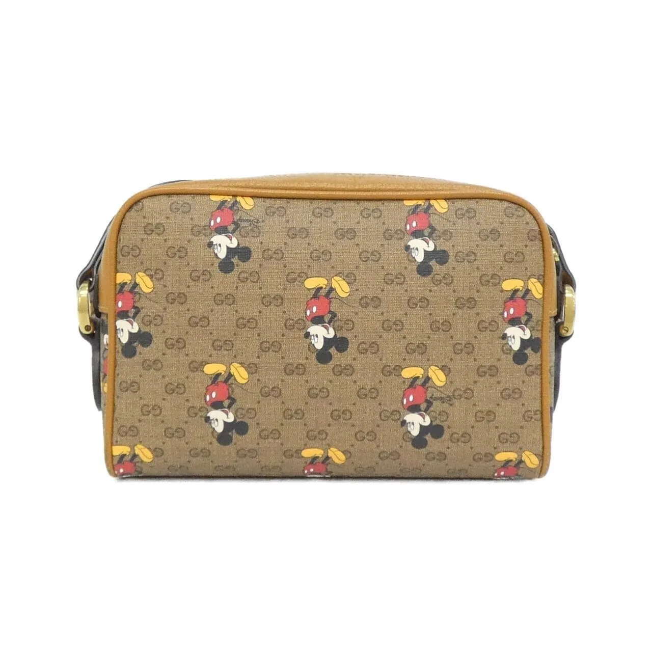 GUCCI Horsebit 1955 602536 HWUBM Shoulder Leather 黑色 皮革 中古品A - 縮圖 2