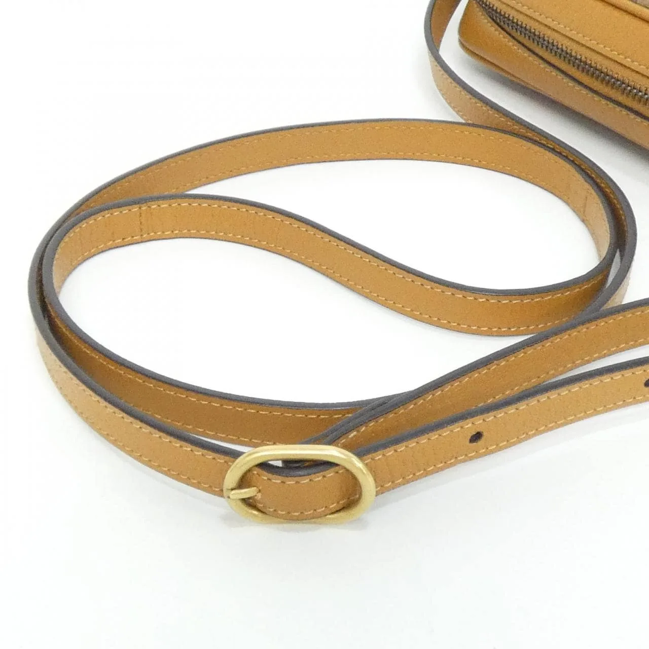 GUCCI Horsebit 1955 602536 HWUBM Shoulder Leather 黑色 皮革 中古品A - 縮圖 5