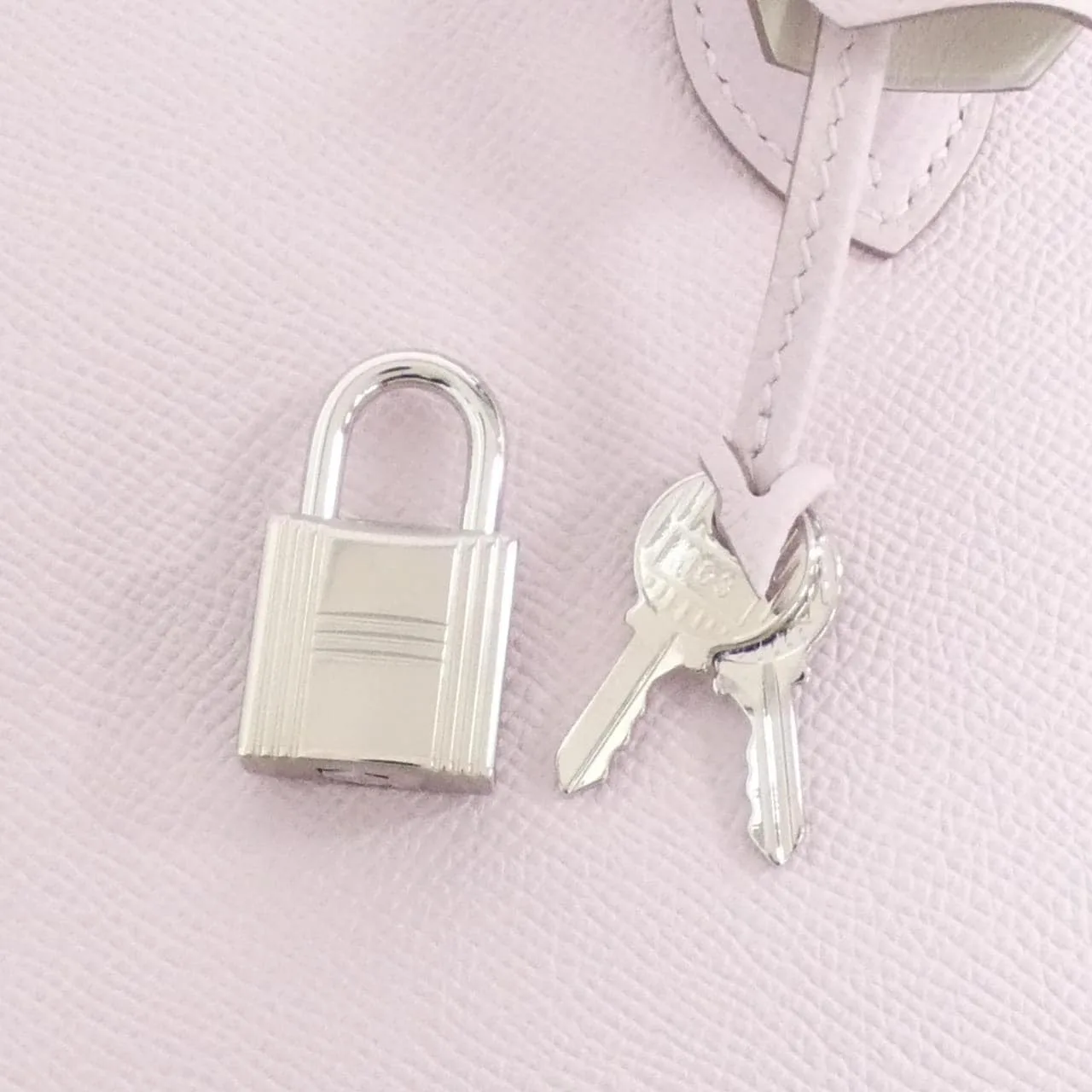 HERMES Handbag Epsom White Epsom Leather - Thumbnail 3