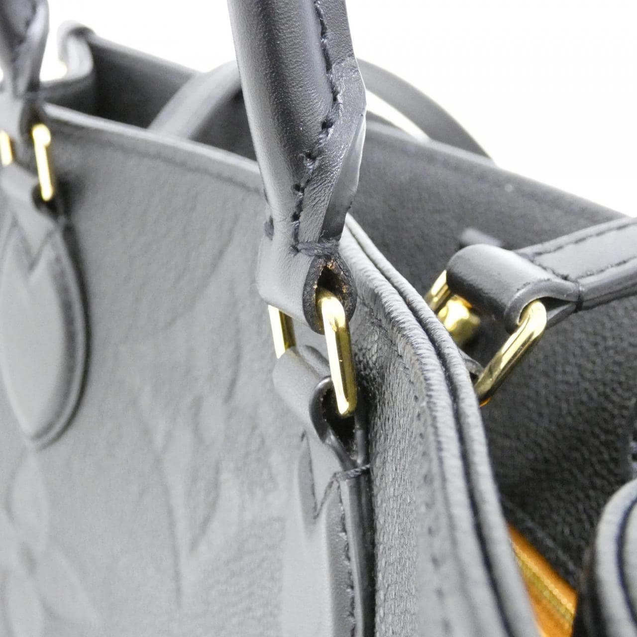 LOUIS VUITTON OnTheGo M44925 Bag Monogram 黑色 Monogram 中古品A - 縮圖 5