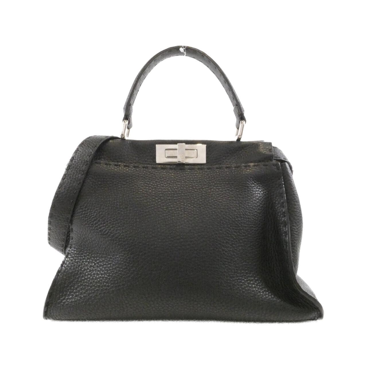 FENDI Peekaboo 8BN290 Q0J Handbag Black